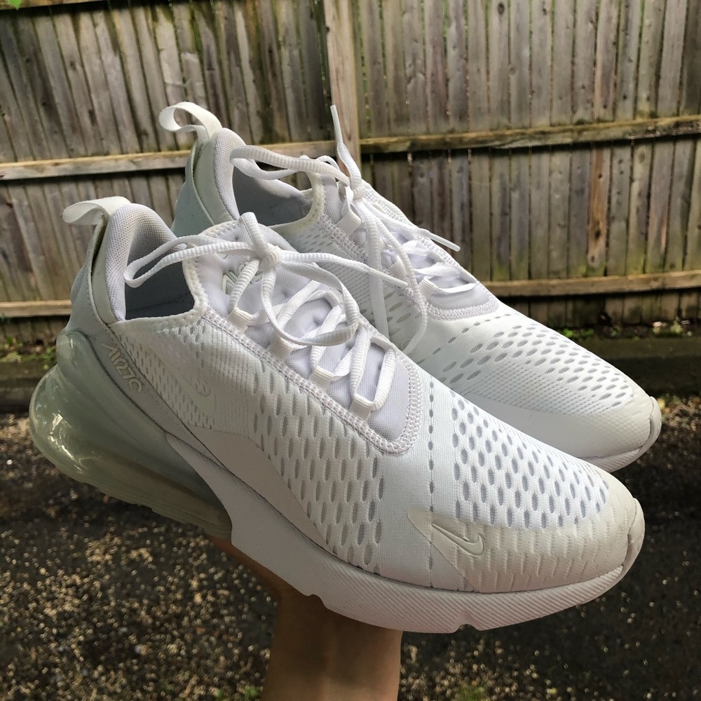 Triple White Air Max 270 Nike Sneakers